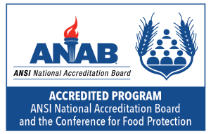 FMC Food Managers Certification ANAB-CFP Accredited